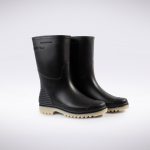 Botas Midi Flex Negro/Crepe